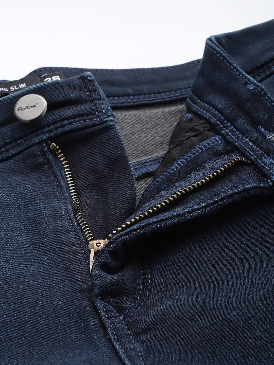 Women's Redloop 312 Blue Straight Fit Mid Rise Jeans - Image 5
