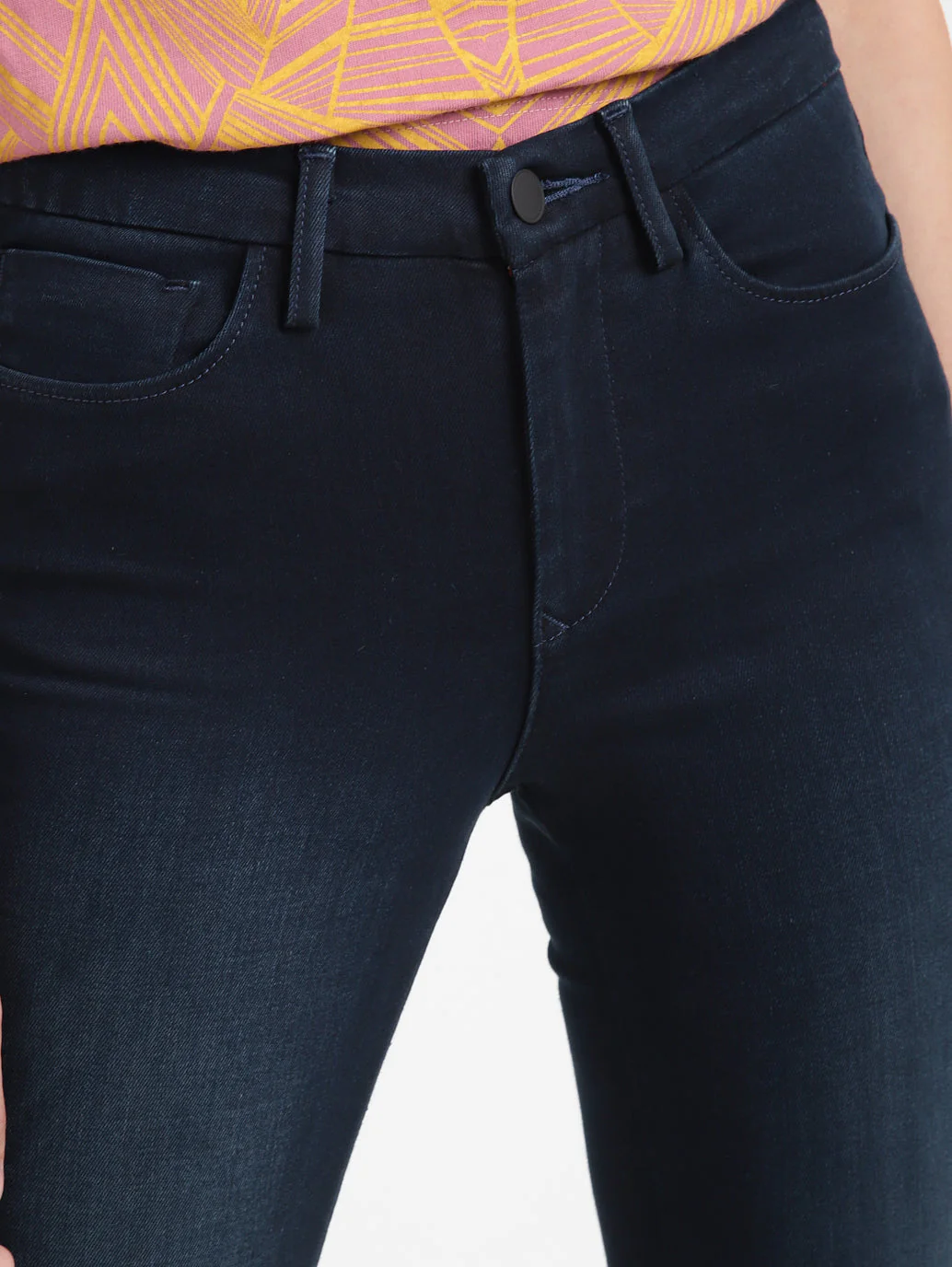 Women's 711 Blue Skinny Fit Mid Rise Jeans - Image 5