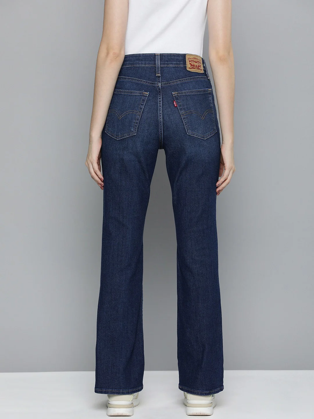 Women's 725 Blue Bootcut Fit High Rise Jeans - Image 2