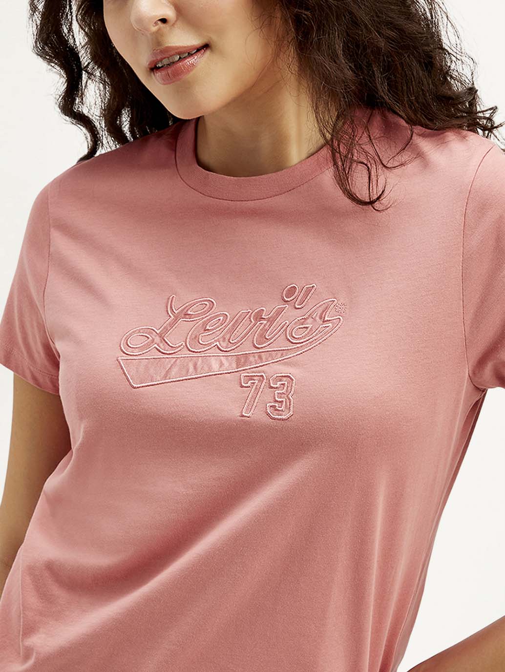 Women's Patchwork Crew Neck T-shirt - Image 4