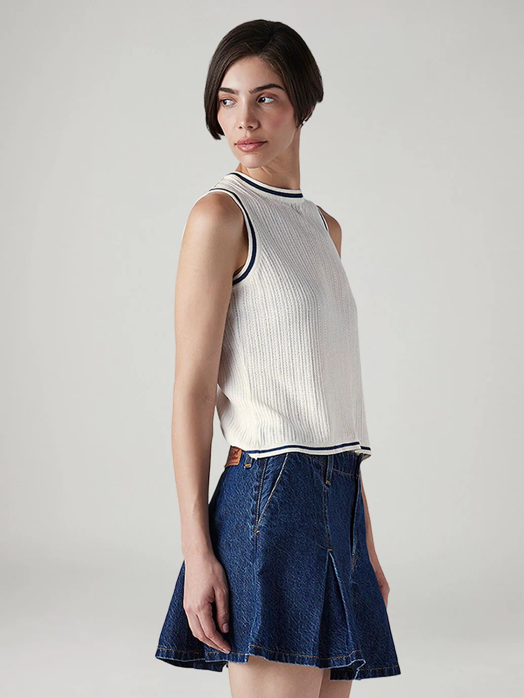 Women's Pin Striped Slim Fit T-Shirt - Image 5