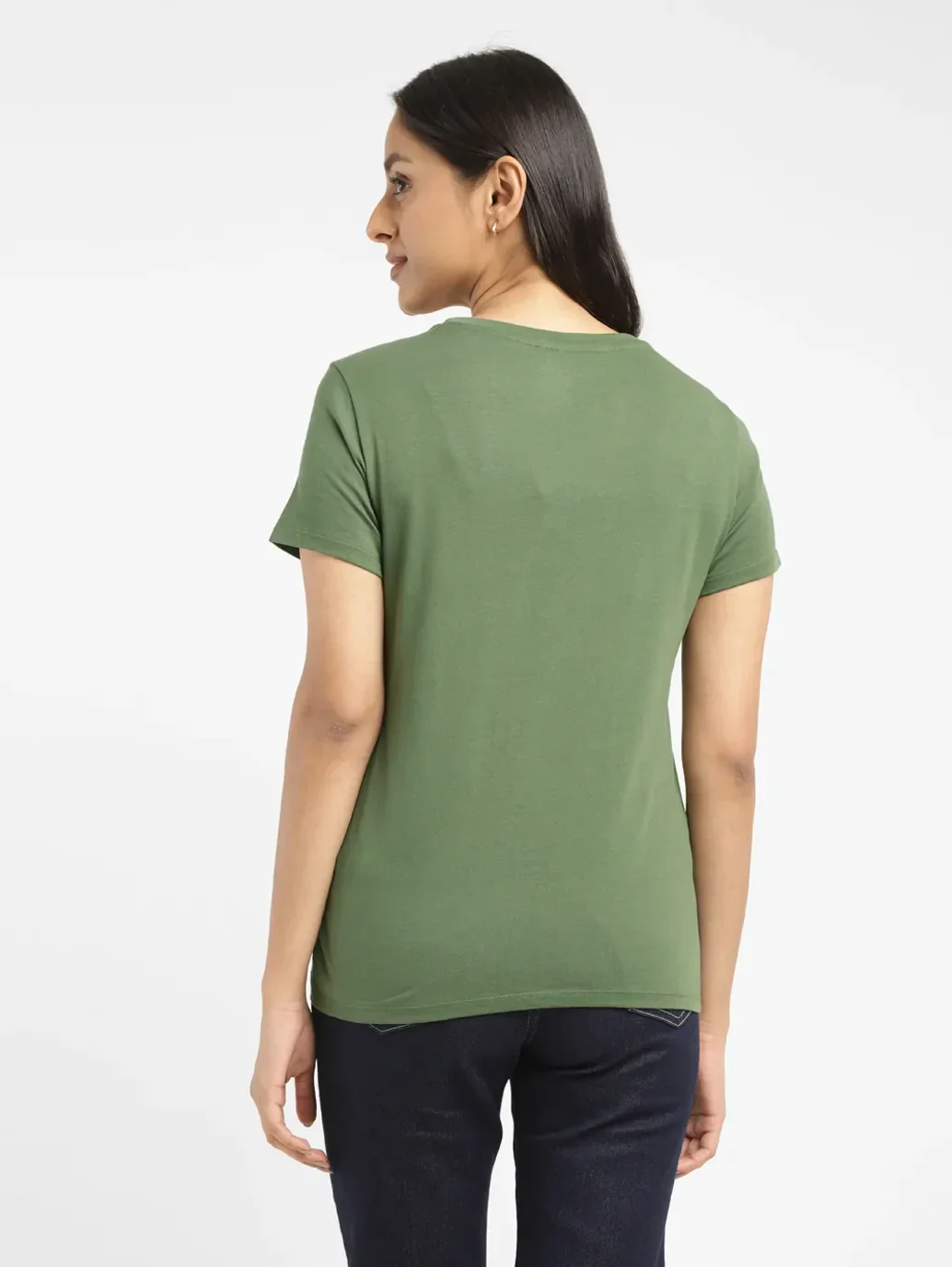 Women's Printed Crew Neck T-shirt - Image 3