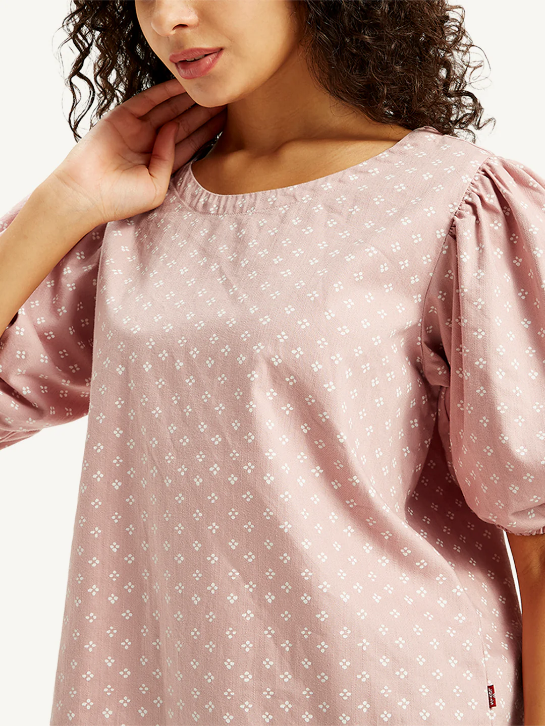 Women's Printed Regular Fit Top - Image 4