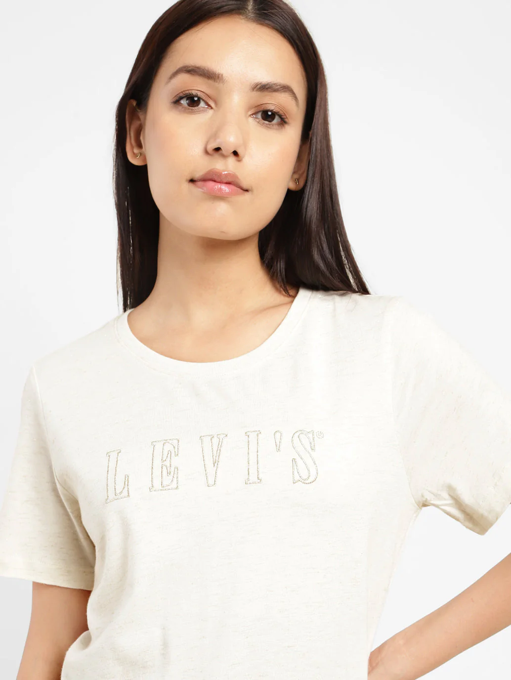 Women's Brand Logo Crew Neck T-shirt - Image 11
