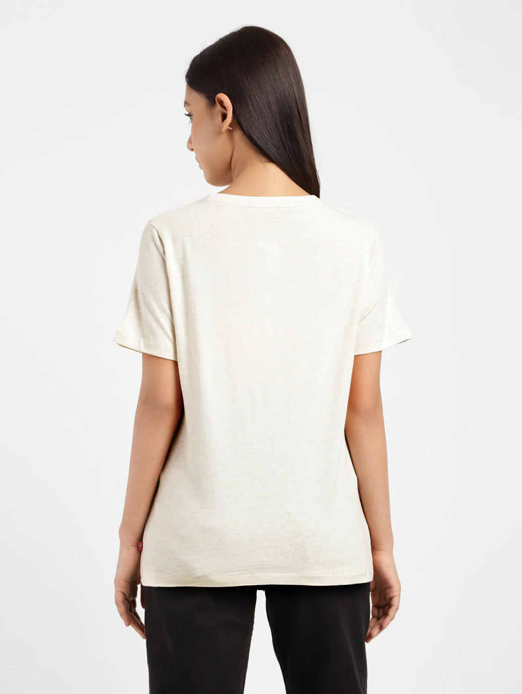 Women's Brand Logo Crew Neck T-shirt - Image 5