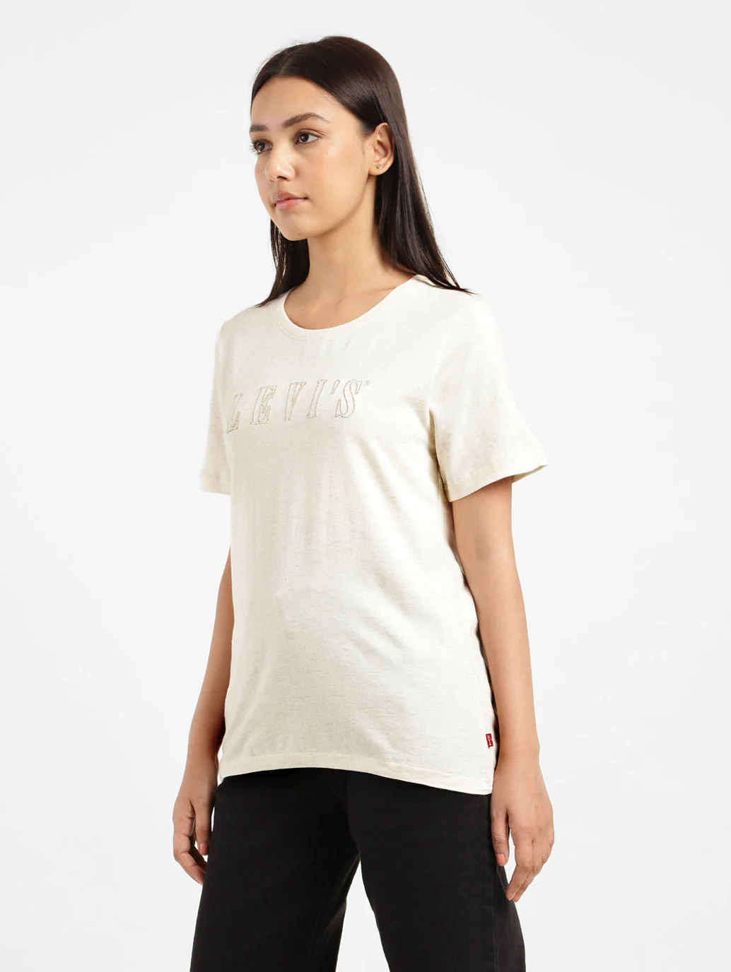 Women's Brand Logo Crew Neck T-shirt - Image 7