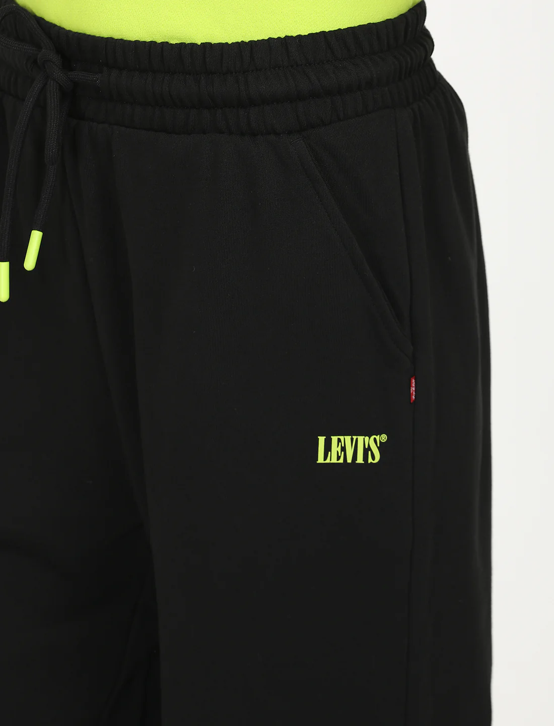 Women's Regular Fit Black Joggers - Image 6