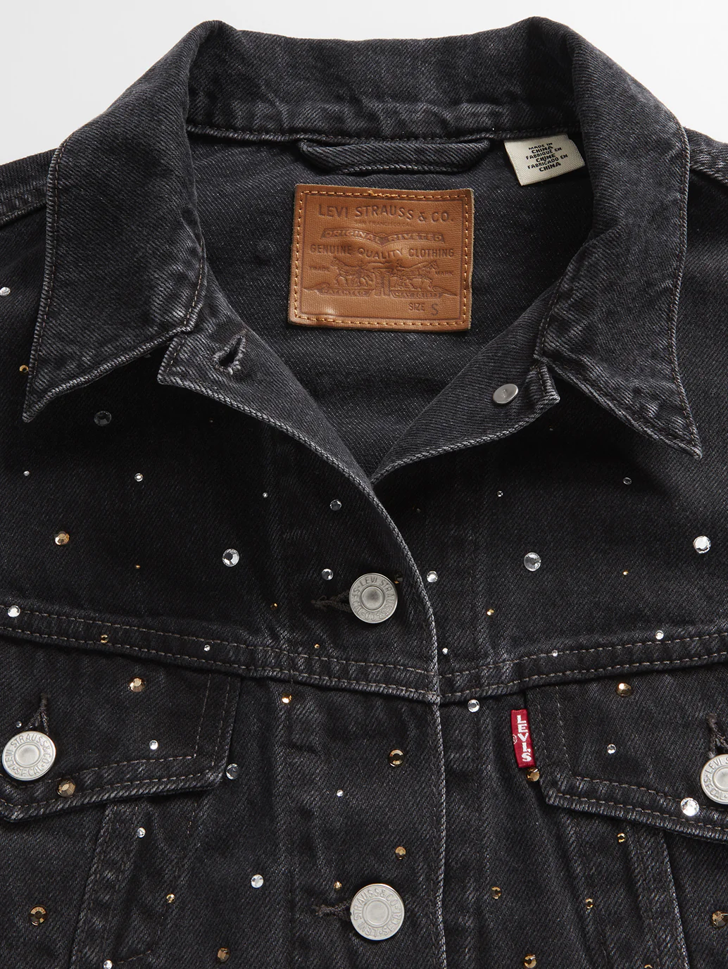 Women's Shrunken '90s Trucker Vest - Image 7