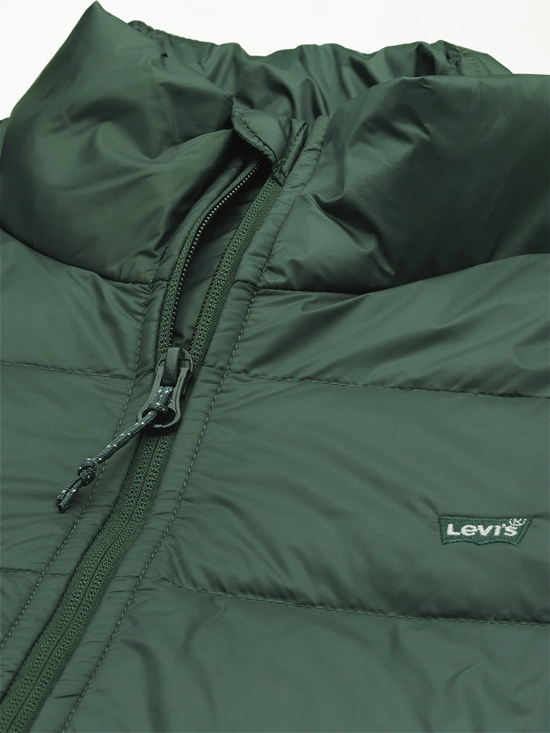 Women's Solid Green Jacket - Image 3