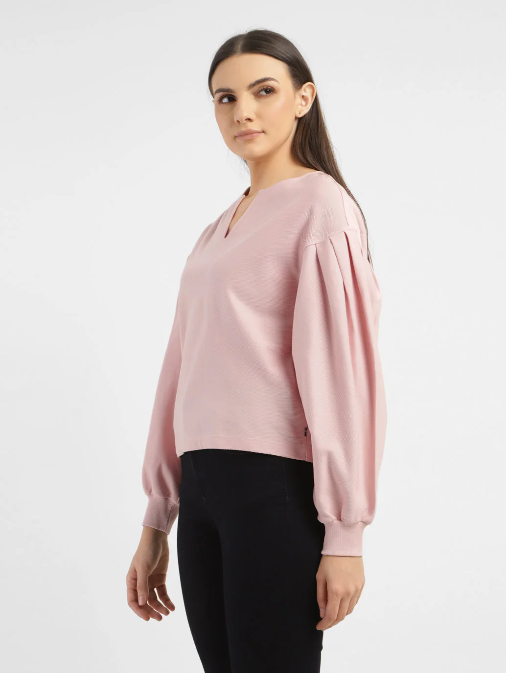 Women's Solid Regular Fit Top - Image 4