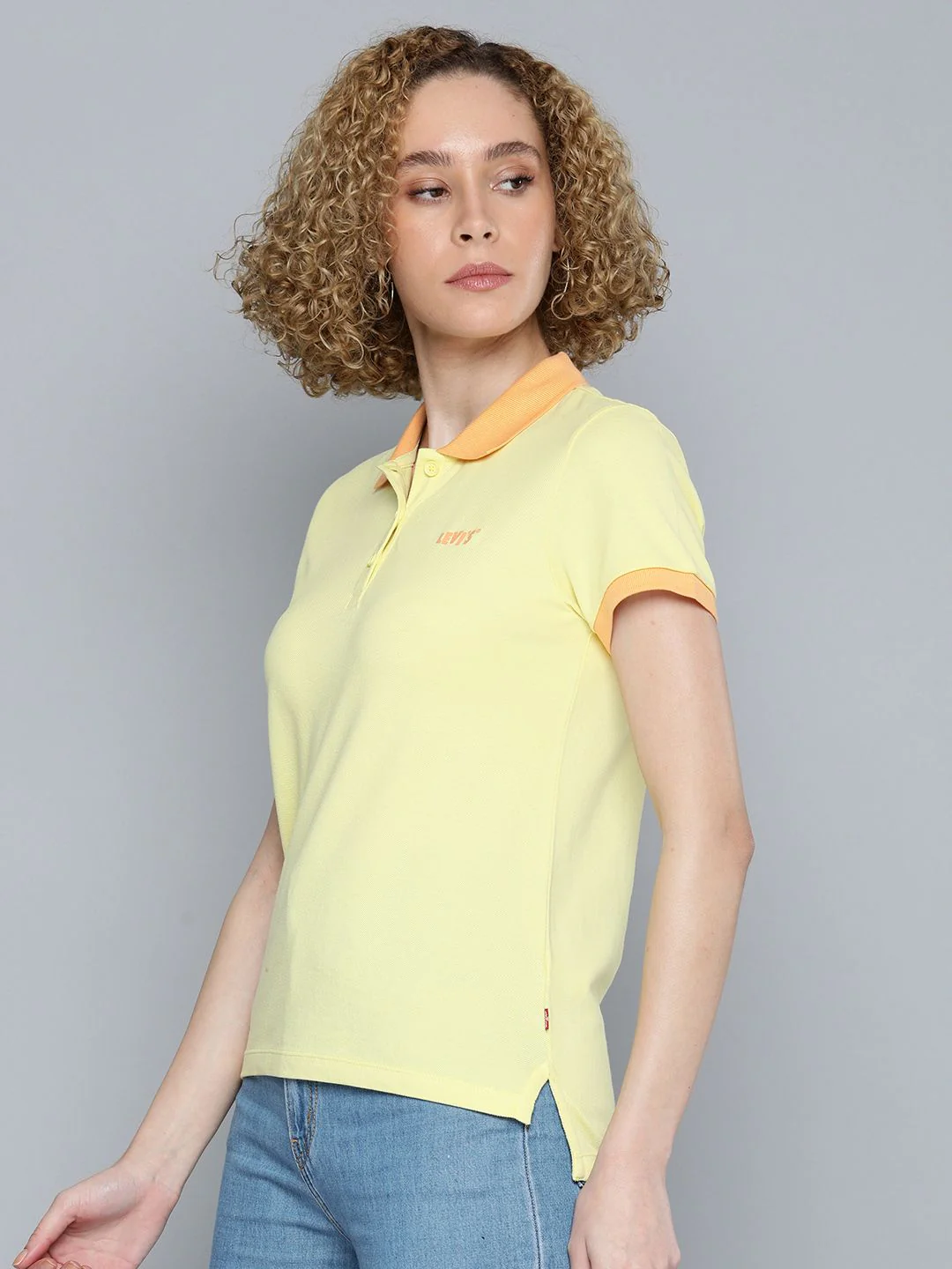 Women's Solid Polo T-shirt - Image 3