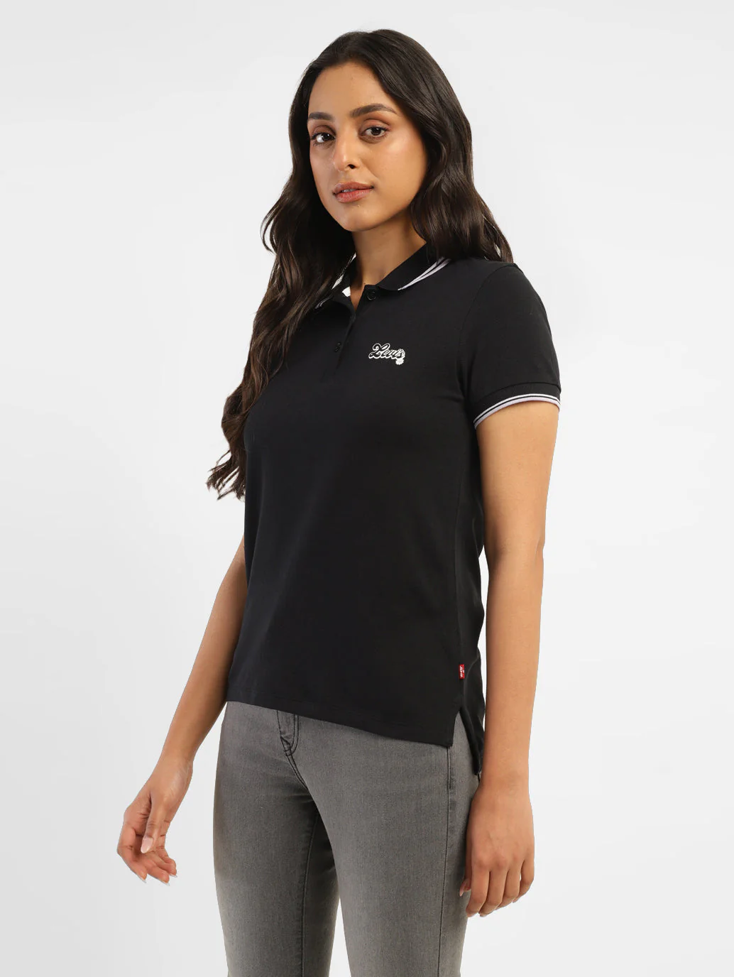 Women's Solid Polo T-shirt - Image 4