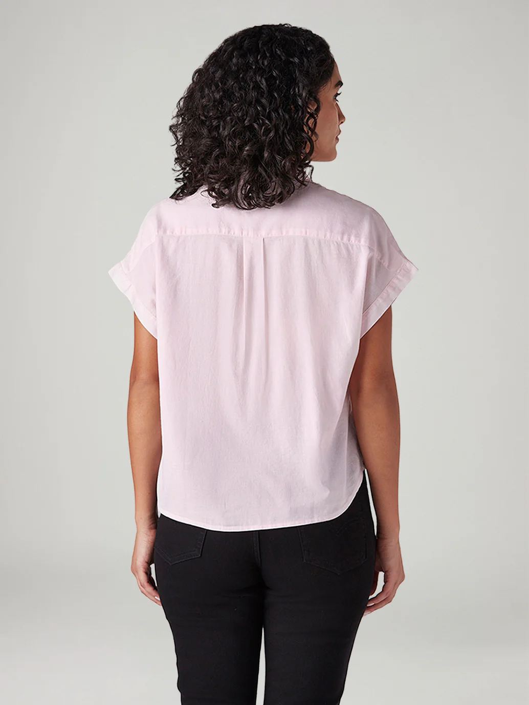 Women's Solid Regular Fit Shirt - Image 3