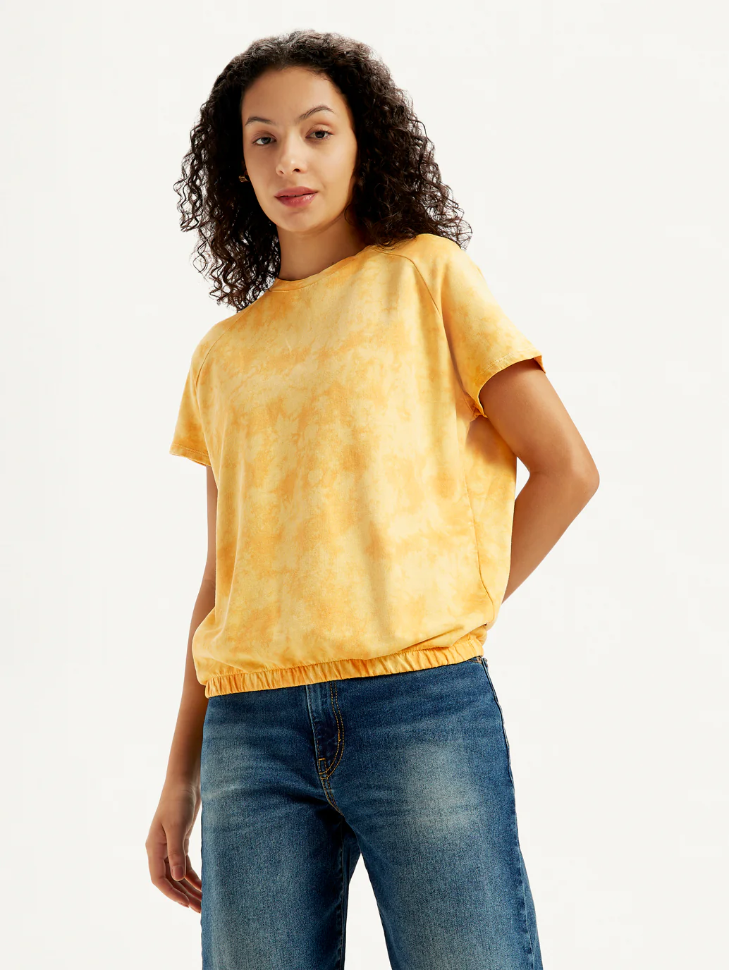 Women's Tie-Dye Regular Fit Top - Image 2