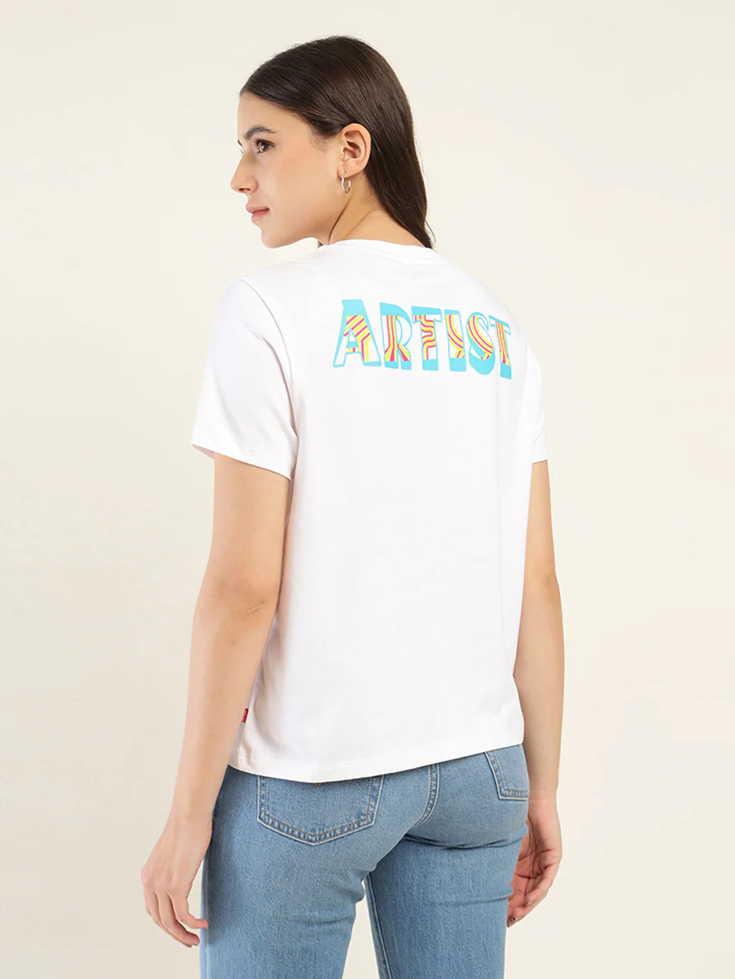 Women's Typography Relaxed Fit T-Shirt