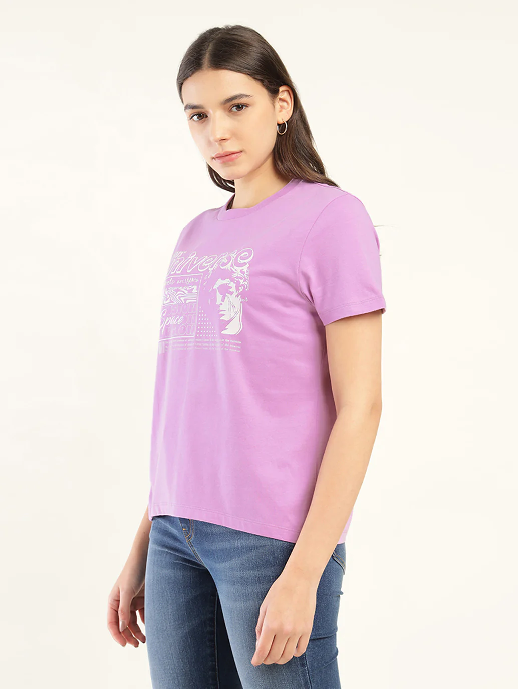 Women's Graphic Relaxed Fit T-Shirt - Image 5