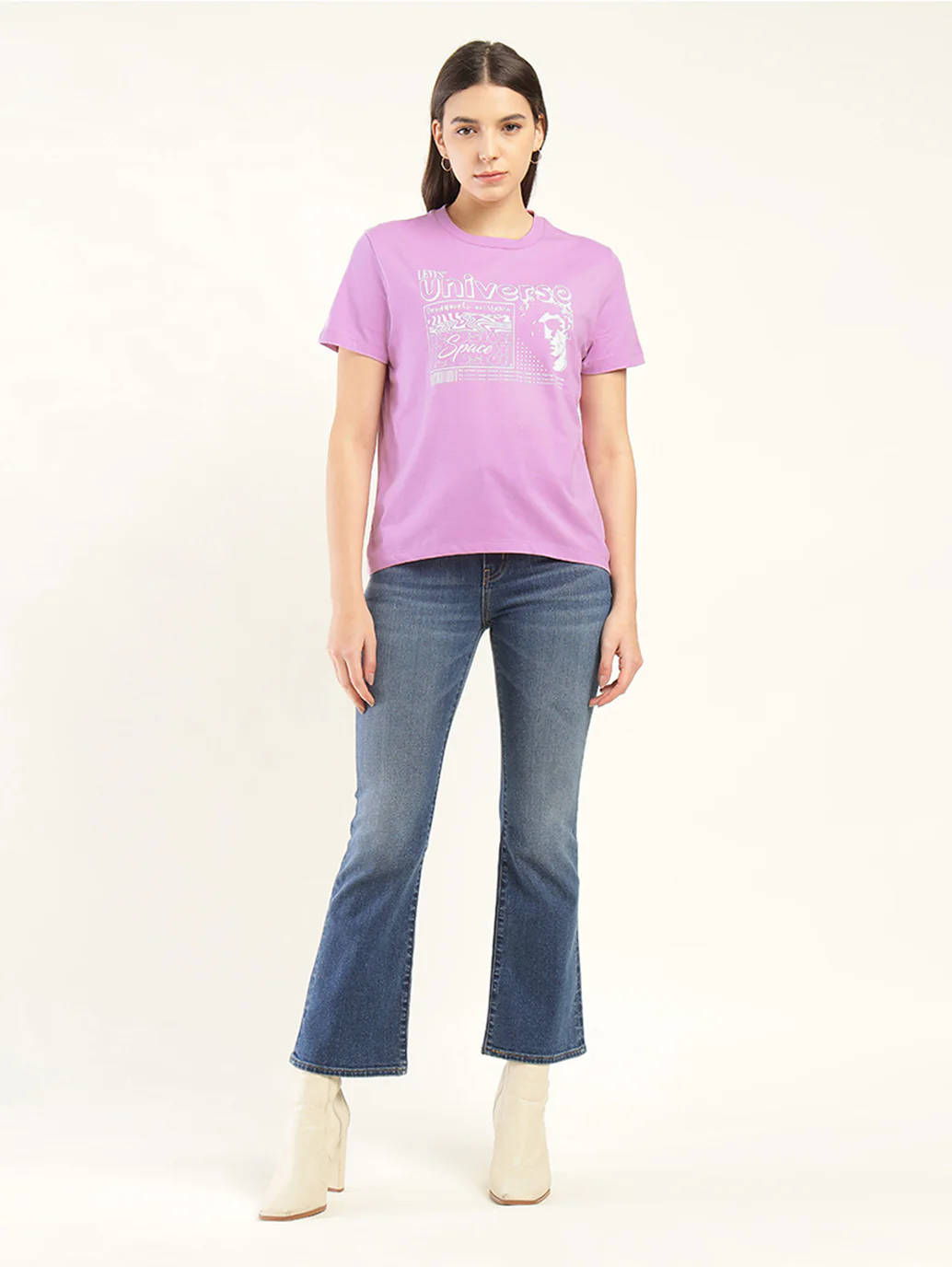 Women's Graphic Relaxed Fit T-Shirt - Image 6