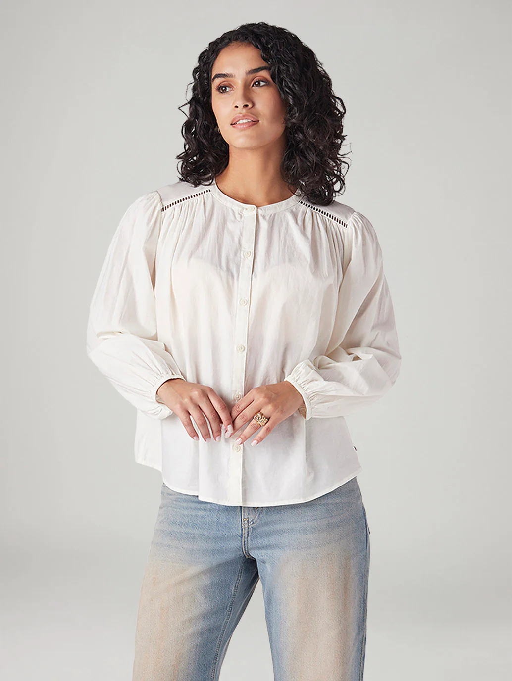 Women's Solid Relaxed Fit Top