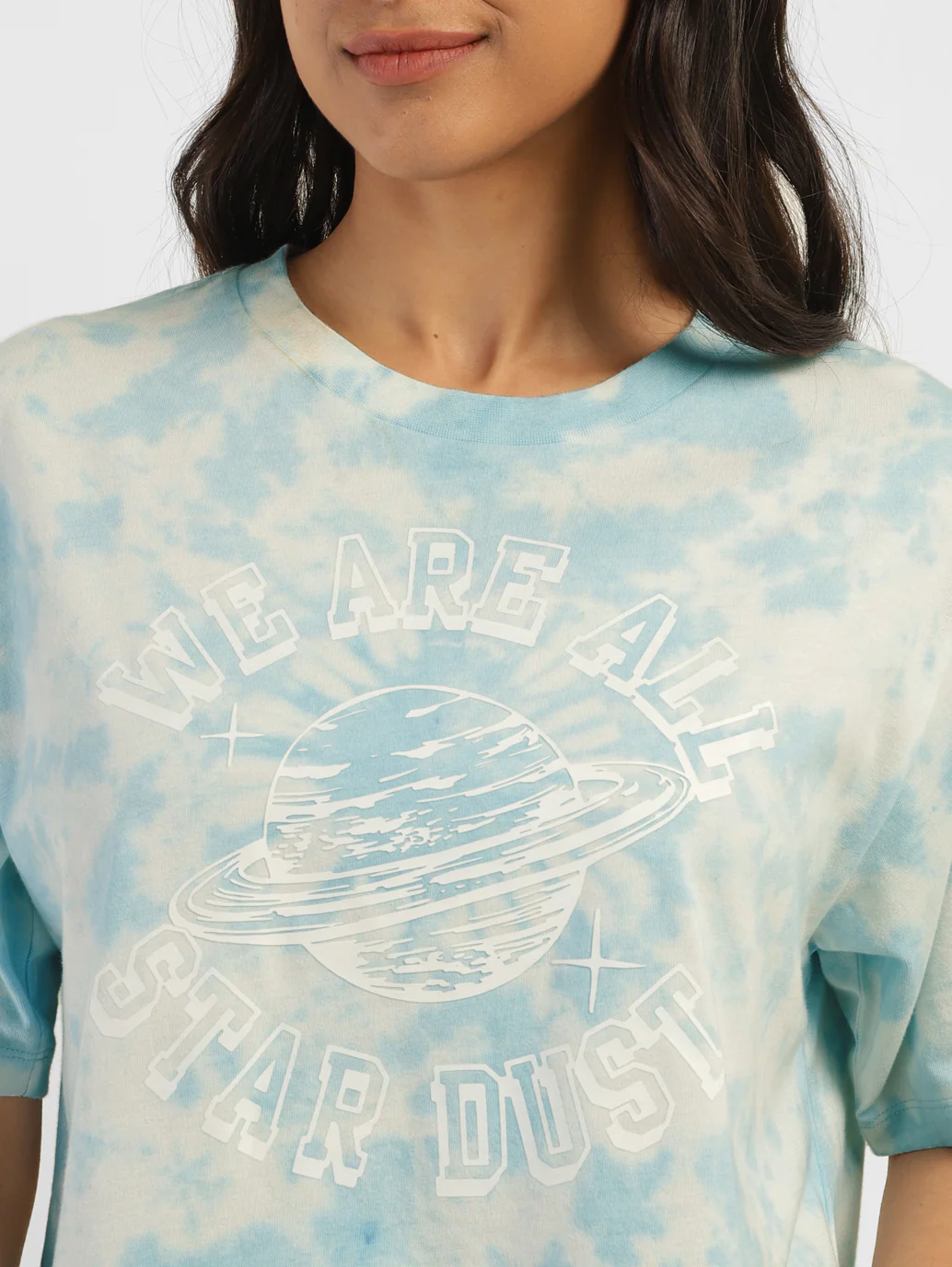 Women's Tie-Dye Boxy Fit T-shirt - Image 8