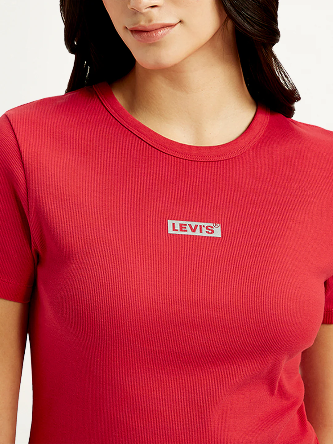 Women's Solid Regular Fit T-shirt - Image 5