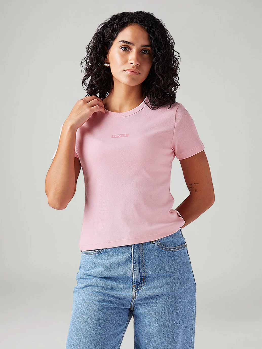 Women's Solid Slim Fit T-Shirt