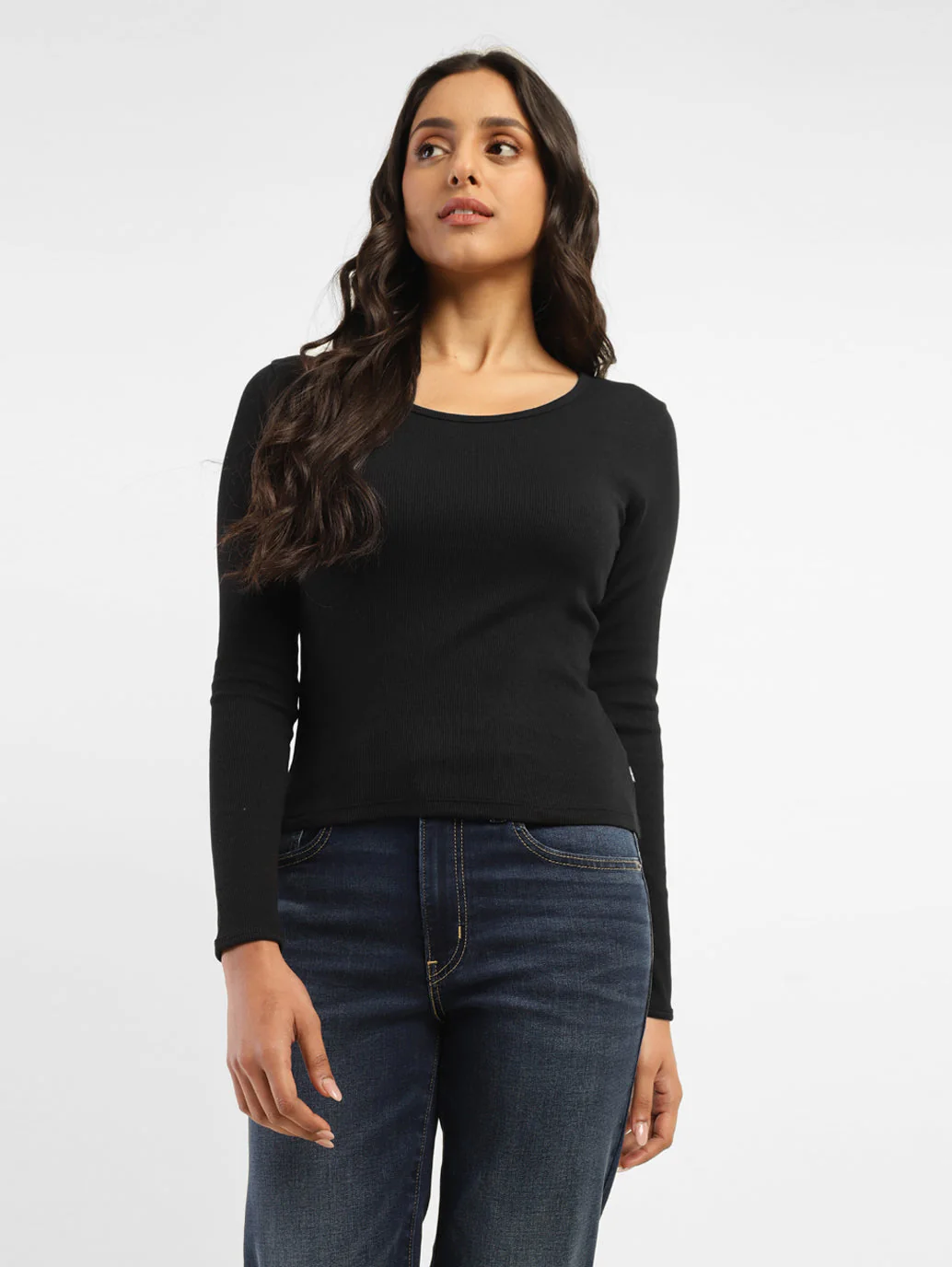 Women's Solid Relaxed Fit T-shirt - Image 2