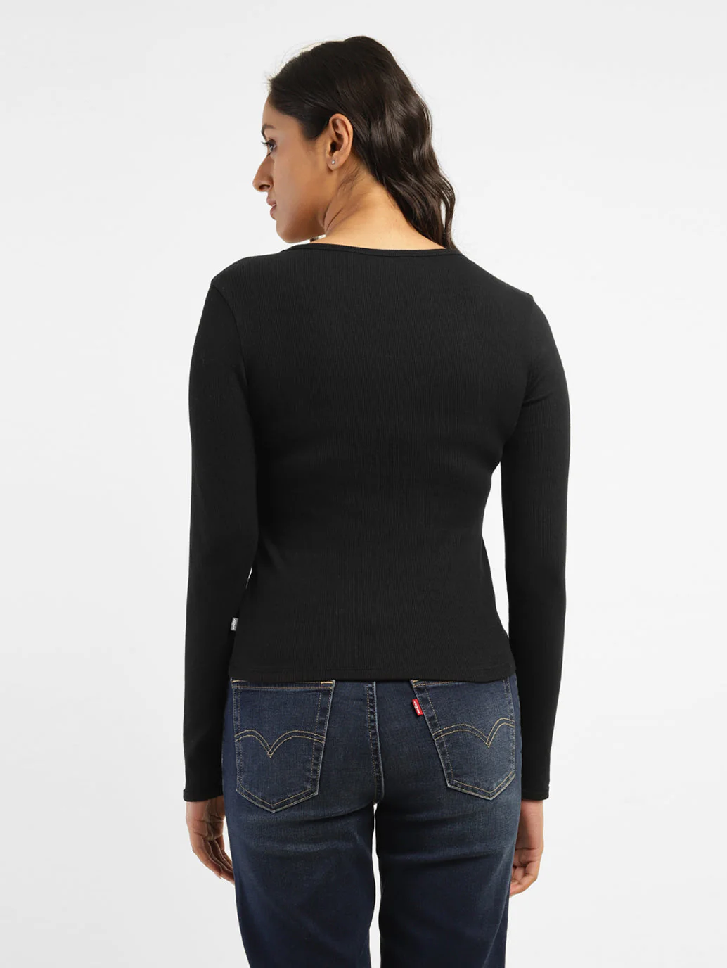 Women's Solid Relaxed Fit T-shirt - Image 3