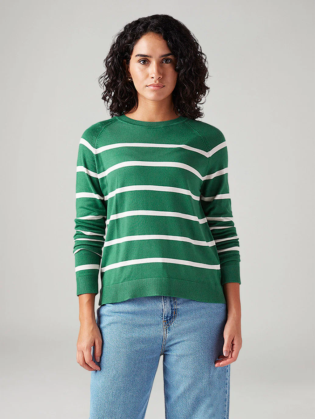 Women's Striped Regular Fit T-Shirt - Image 2