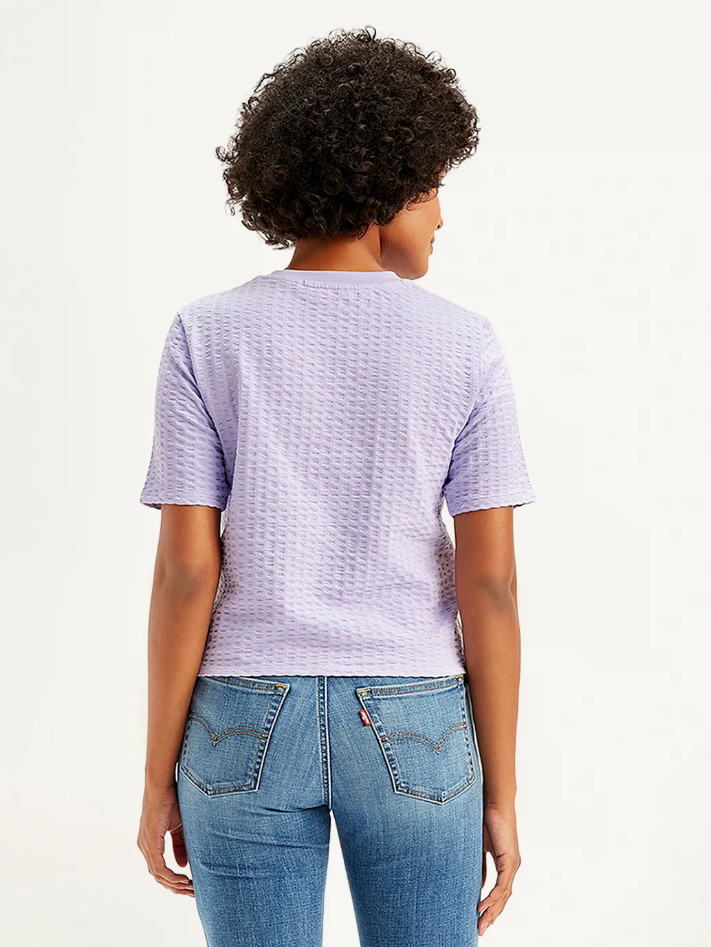 Women's Textured Regular Fit Top - Image 4