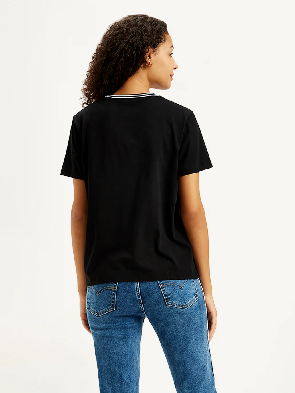 Women's Typographic Print Regular Fit T-Shirt - Image 6