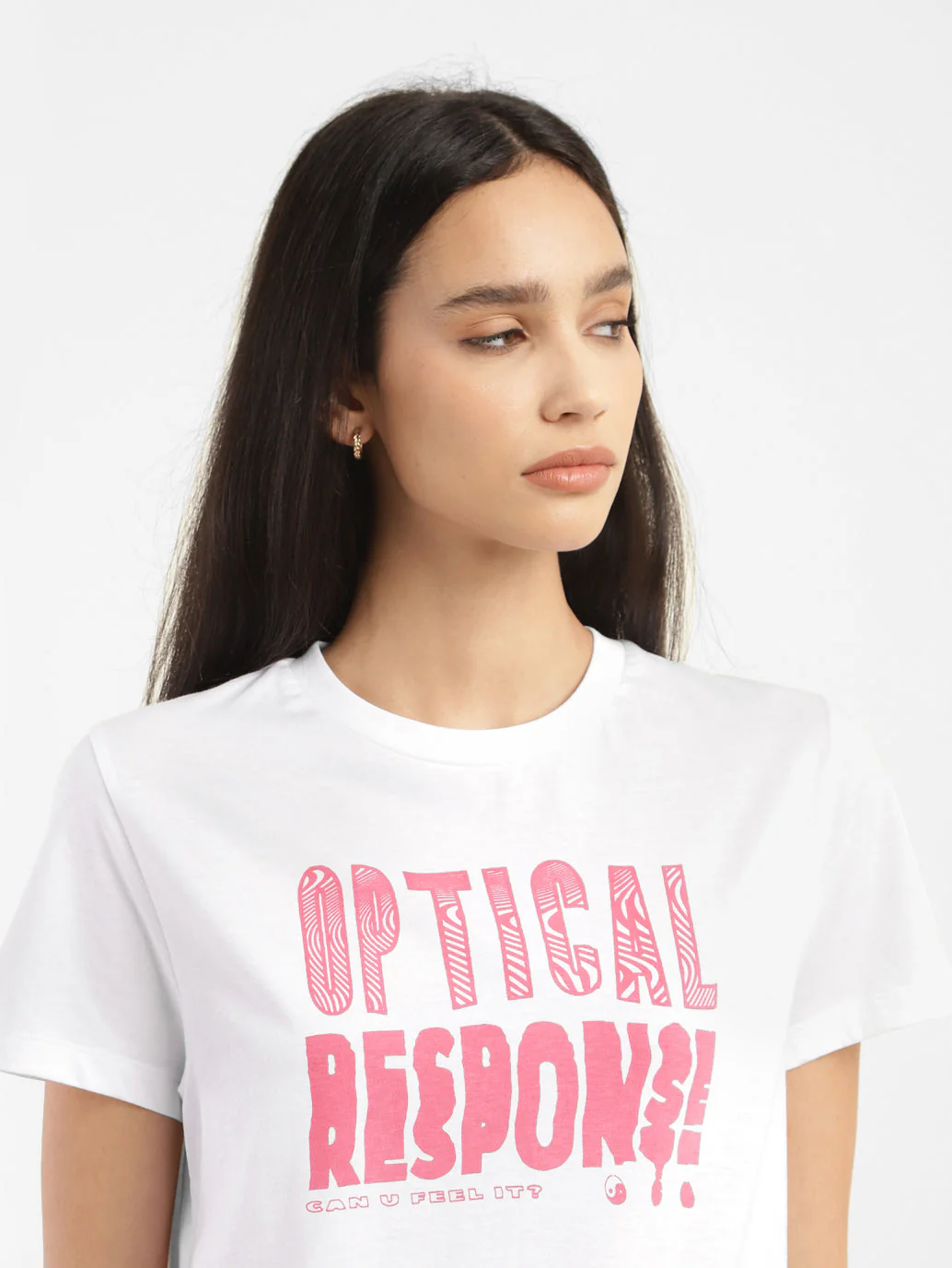 Women's Printed Crew Neck T-shirt - Image 5